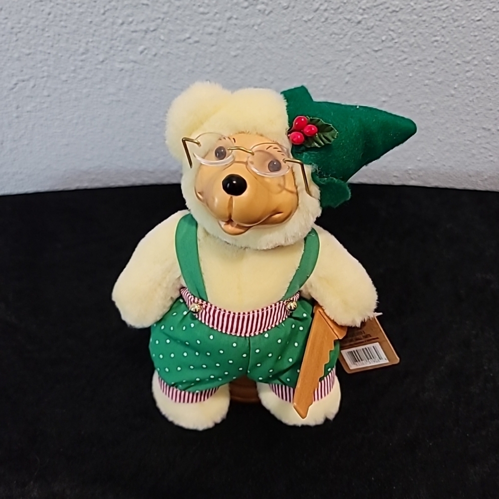 "SAWYER" Lmtd. Ed.  Robert Raikes Christmas Craftsmen Collectable Bear
